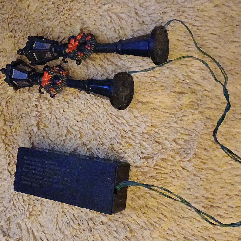 Mini street lights battery operated 2